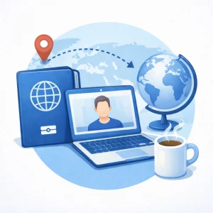 Digital Nomad Visa from your country of origin approved together with a Spanish passport